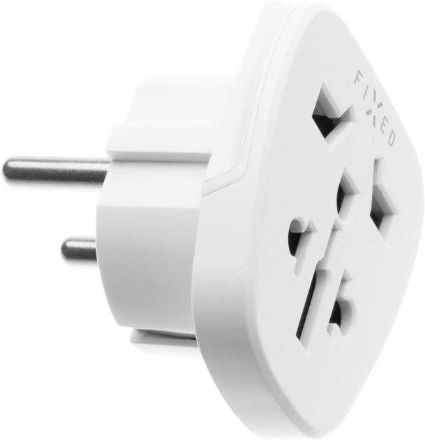 Adapter Fixed EU White (8591680128549) - obraz 2