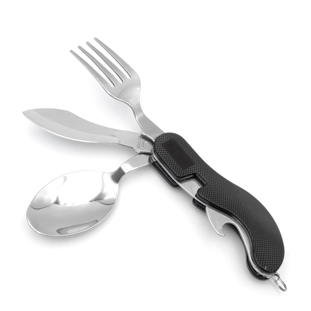 Швейцарский Многофункциональный Нож Traveler K544 Черный - изображение 1