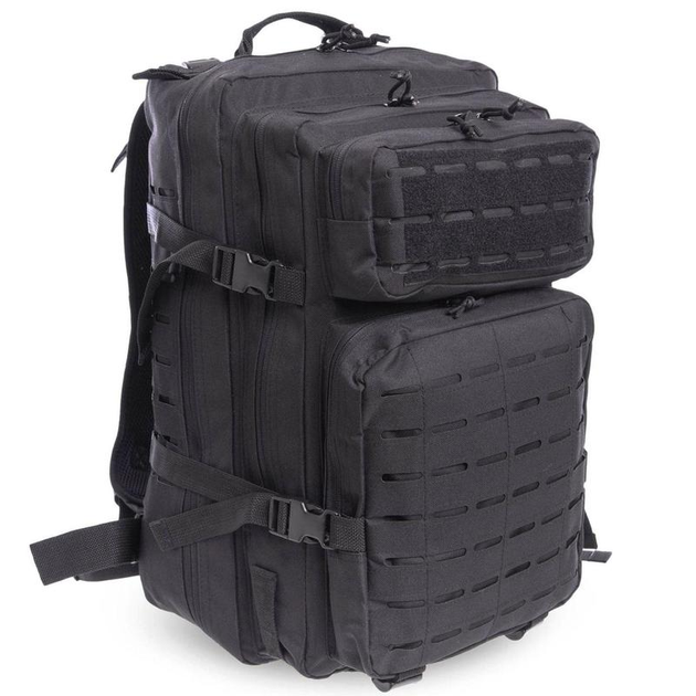Рюкзак Lazer mini Black тактическая сумка для переноски вещей 35л (LM-Black) - изображение 2