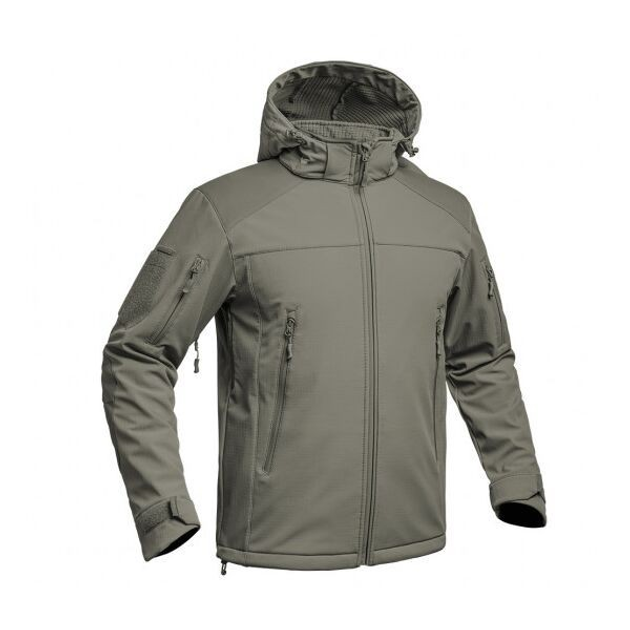 Куртка A10 V2 Softshell Fighter Olive, розмір L - зображення 1