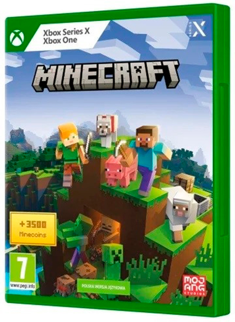 Gra na Xbox One/Xbox Series X Minecraft i 3500 Minecoins (0196388226085) - obraz 2