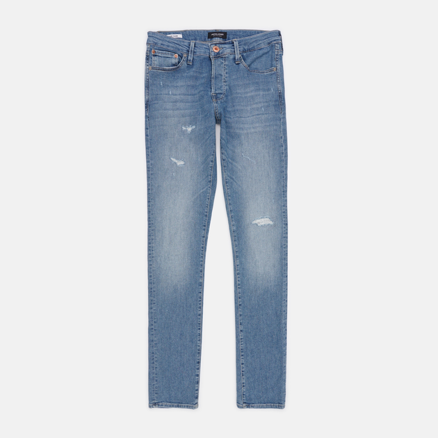 Джинсы Slim Fit мужские Jack & Jones 12204336 27/30 Синие ...