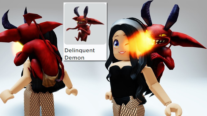 Roblox: Delinquent Demon Back Accessory - изображение 3