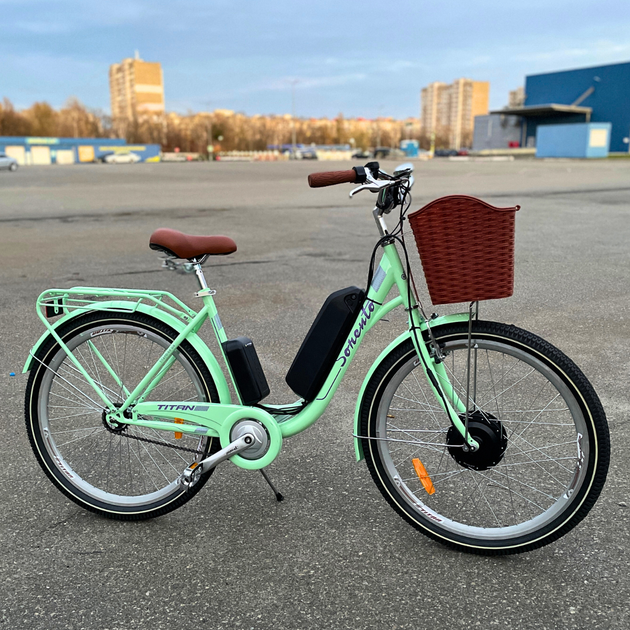Велосипед с Е-комплектом 26" Cross Sorento 48В 500Вт 10 Ah/Led дисплей SV900 (велокомп'ютер) - Фото 2 Велосипед с Е-комплектом 26" Cross Sorento 48В 500Вт 10 Ah/Led дисплей SV900 (велокомп'ютер) - зображення 2