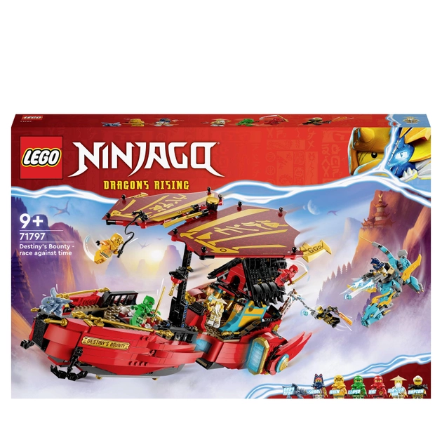 Конструктор LEGO Ninja Flying Glider in a Race Against Time 207 деталей (5702017413112) - зображення 1