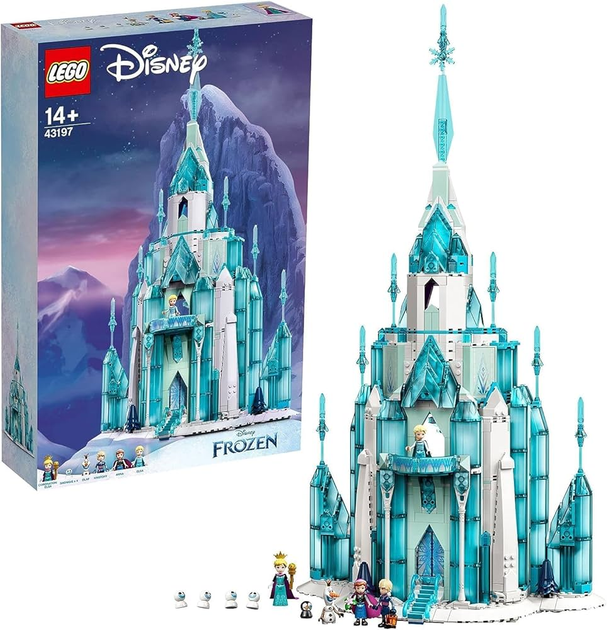 Конструктор LEGO Disney Frozen II The Ice Castle 1709 деталей (43197) (5702016917239) - зображення 1