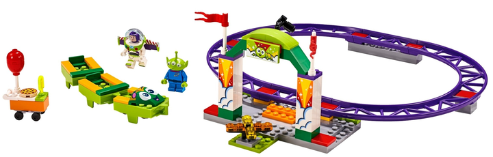 Zestaw klocków LEGO Disney Toy Story 4 Karnawałowa kolejka 98 elementów (10771) - obraz 2