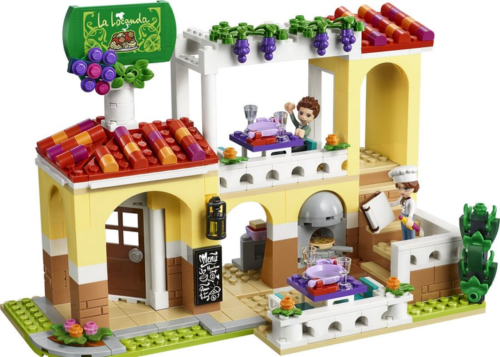 Zestaw klocków LEGO Friends Restauracja w Heartlake 582 elementy (41379) - obraz 2