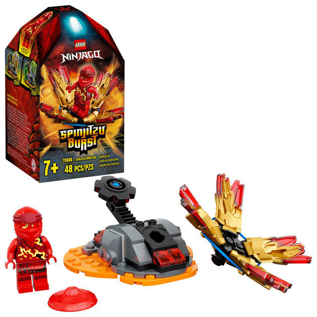 Конструктор LEGO Ninjago Spinjitzu Burst - Kai 70686 48 деталей (5702016616842) - зображення 1