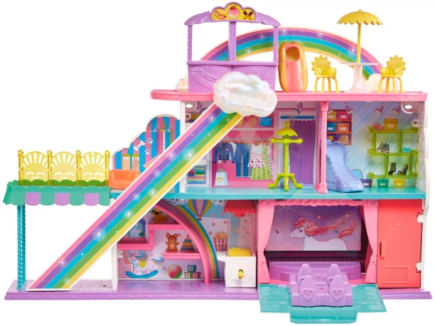 Zestaw do zabawy Polly Pocket Tęczowe centrum handlowe (HHX78) (0194735079216) - obraz 2