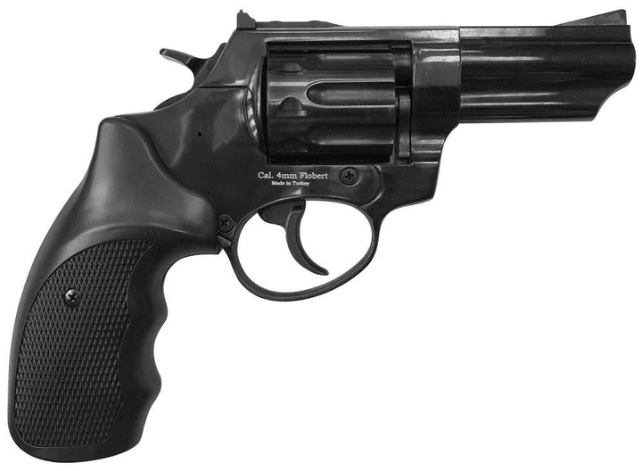 Револьвер под патрон Флобера Ekol viper 3" Black - изображение 2