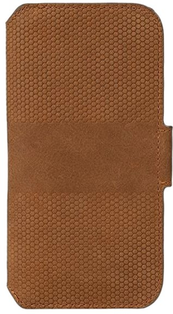 Чохол-книжка Krusell PhoneWallet Leather для Apple iPhone 13 Cognac (7394090623984) - зображення 1
