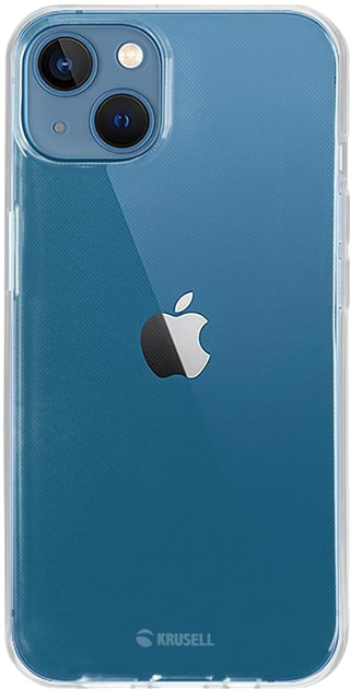 Etui Krusell SoftCover do Apple iPhone 13 Transparent (7394090624202) - obraz 1