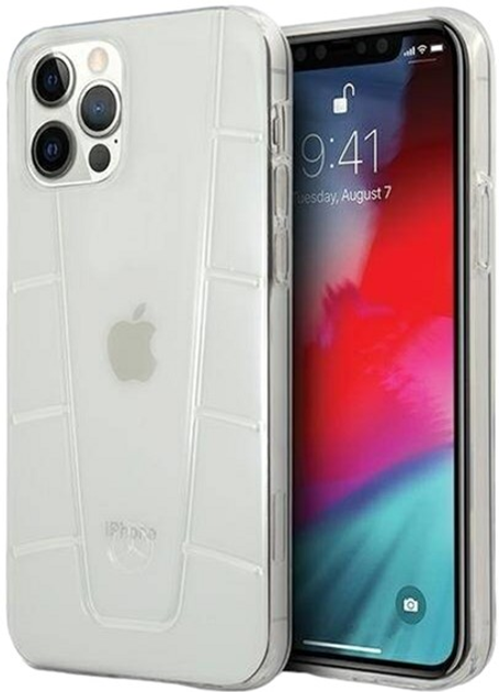Etui Mercedes Transparent Line do Apple iPhone 12 Pro Max Transparent (3700740483527) - obraz 1