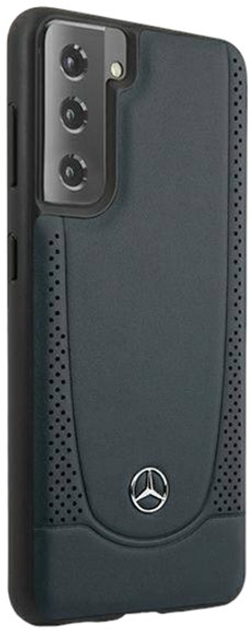 Etui Mercedes Urban Line do Samsung Galaxy S21 Plus Navy (3700740497753) - obraz 1