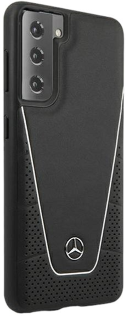 Etui Mercedes Dynamic Line do Samsung Galaxy S21 Plus Black (3700740497968) - obraz 1