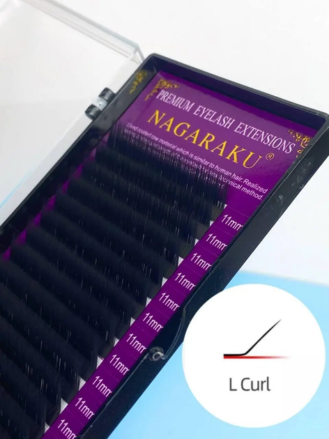 Ресницы Nagaraku изгиб L 0.10 13mm от продавца: Sofimі – в интернет ...