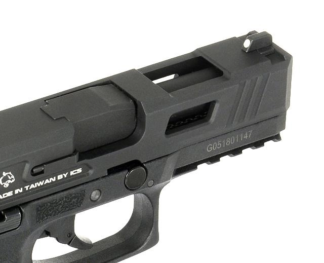 Пістолет ICS BLE-XFG GBB Black (Страйкбол 6мм) - изображение 8