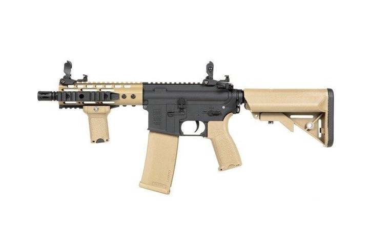 Штурмова гвинтівка Specna Arms M4 CQB Edge SA-E12 Half-Tan (Страйкбол 6мм) - зображення 1