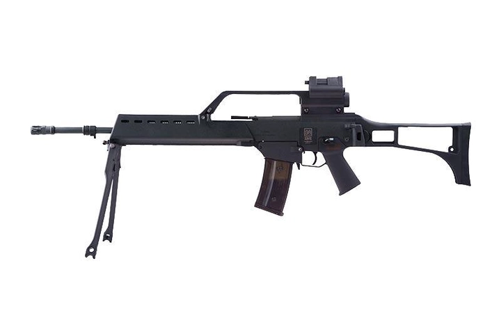 Штурмова гвинтівка Specna Arms G36 SA-G13 With Bipod EBB Black (Страйкбол 6мм) - изображение 1
