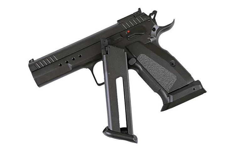 Пістолет KWC 75 Tac CO2 Black(Страйкбол 6мм) - зображення 1