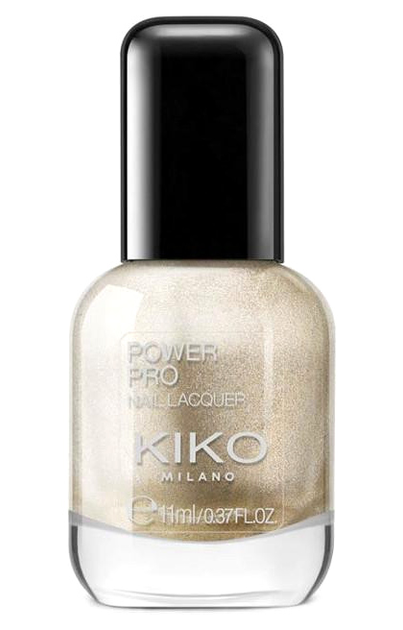 Lakier do paznokci Kiko Milano Power Pro Nail Lacquer 14 Cold Gold 11 ml (8025272971775) - obraz 1