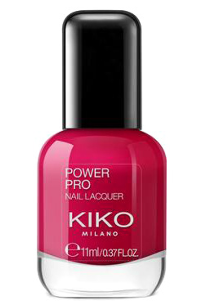 Lakier do paznokci Kiko Milano Power Pro Nail Lacquer 25 Ribes Red 11 ml (8025272971881) - obraz 1