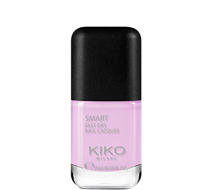 Lakier do paznokci Kiko Milano Smart Fast Dry Nail Lacquer 75 Pastel Lilac 7 ml (8025272911993) - obraz 1