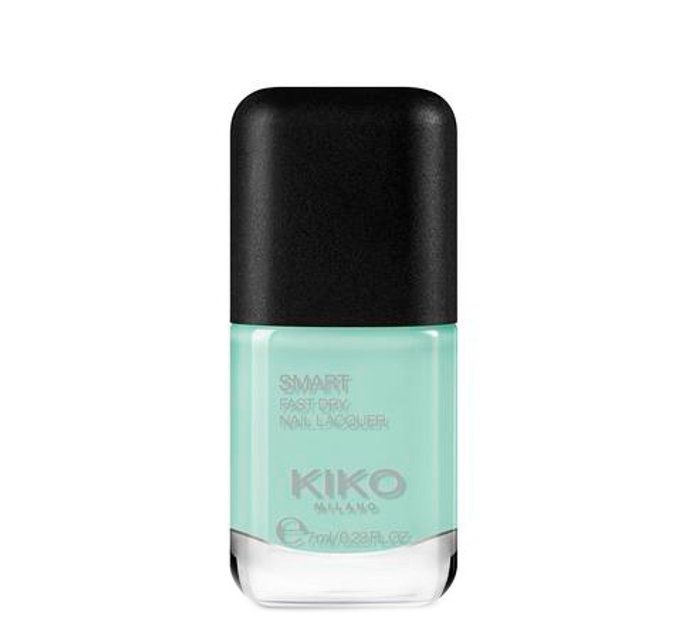 Lakier do paznokci Kiko Milano Smart Fast Dry Nail Lacquer 84 Dark Tiffany 7 ml (8025272912082) - obraz 1