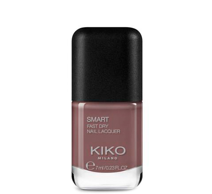 Lakier do paznokci Kiko Milano Smart Fast Dry Nail Lacquer 06 Dark Mauve 7 ml (8025272911344) - obraz 1