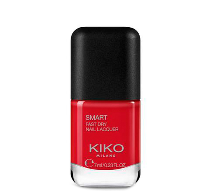 Lakier do paznokci Kiko Milano Smart Fast Dry Nail Lacquer 11 Fire Red 7 ml (8025272911399) - obraz 1