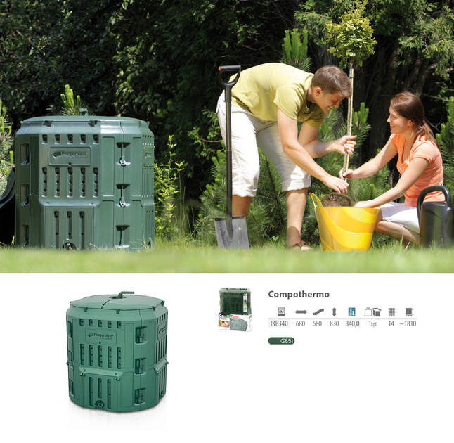 Компостер COMPOTHERMO - FOREST GREEN IKB340-G851 - изображение 1