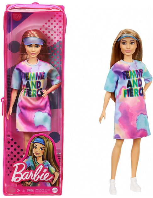 Lalka Mattel Barbie Fashionistas Petite With Light Brown Hair (887961900309) - obraz 1