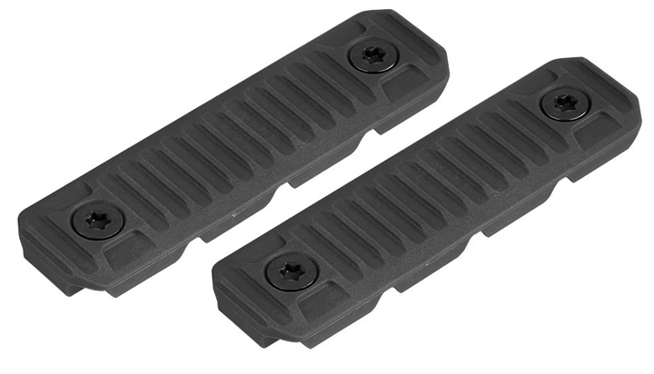 Кожухи для кабельної напрямної Strike Industries AR – довгі в чорному кольорі (2шт./комплект) SI-AR-CM-COVER-L-BK - зображення 1