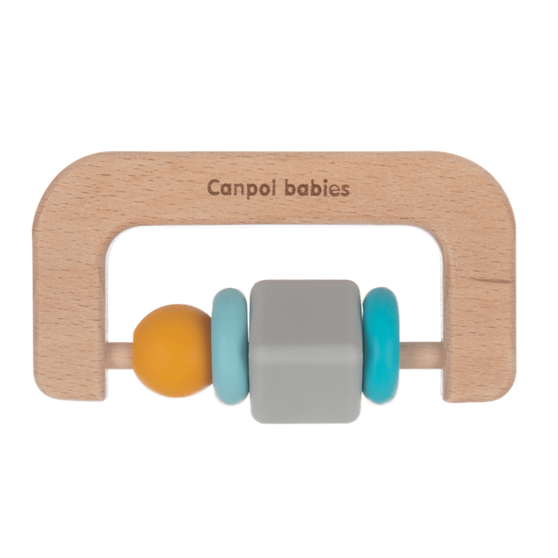 Игрушка-прорезыватель деревянно-силиконовая Canpol babies (5903407803012) - Фото 4 Игрушка-прорезыватель деревянно-силиконовая Canpol babies (5903407803012) - изображение 4