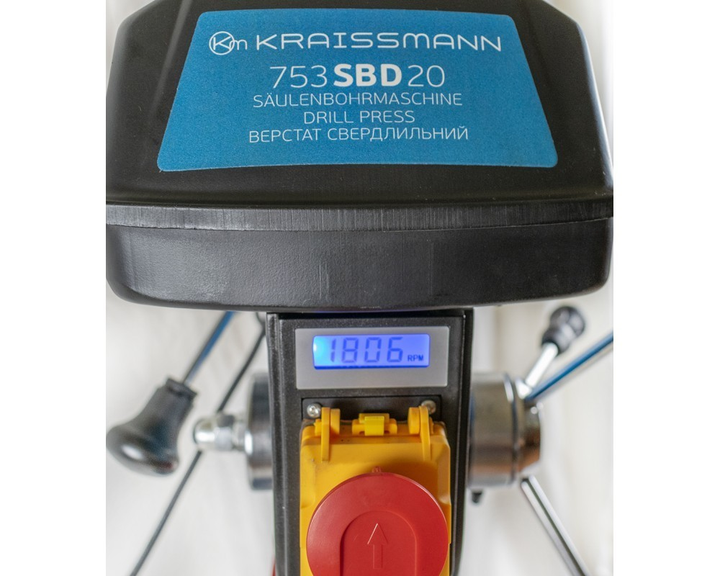 Сверлильный станок KRAISSMANN 753 SBD 20 (тиски, профессиональный ...