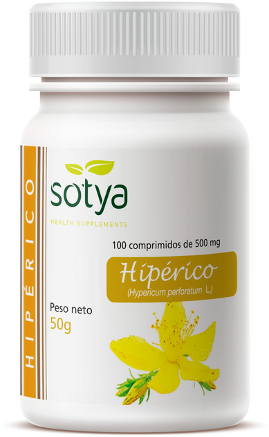 Suplement diety Sotya Hipericon 100 tabletek (8427483015123) - obraz 1