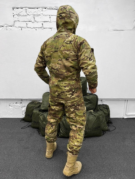 Тактический зимний теплый военный комплект RH-14 ( Куртка + Штаны ), Камуфляж: Мультикам, Размер: М - изображение 2