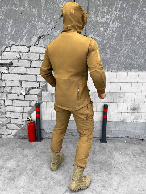 Тактический зимний теплый военный комплект SND ( Куртка + Штаны ), Камуфляж: Койот, Размер: M - изображение 2