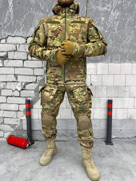 Тактичний зимовий теплий військовий комплект Trez ( Куртка + Штани ), Камуфляж: Мультикам, Розмір: L - зображення 2