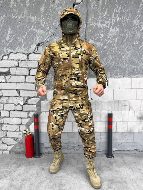 Тактичний зимовий теплий військовий комплект SND ( Куртка + Штани ), Камуфляж: Мультикам, Розмір: S - зображення 1