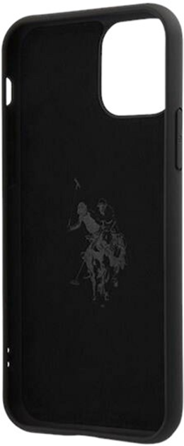 Панель U.S. Polo Assn Silicone Collection для Apple iPhone 11 Pro Max Black (3700740474525) - зображення 3