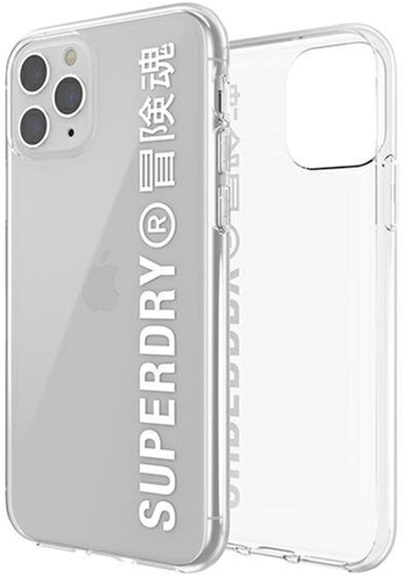 Etui Superdry Snap Clear Case do Apple iPhone 11 Pro White (8718846079716) - obraz 1