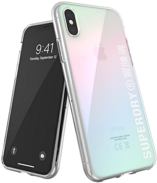 Etui Superdry Snap Clear Case do Apple iPhone X/Xs Gradient (8718846080033) - obraz 1