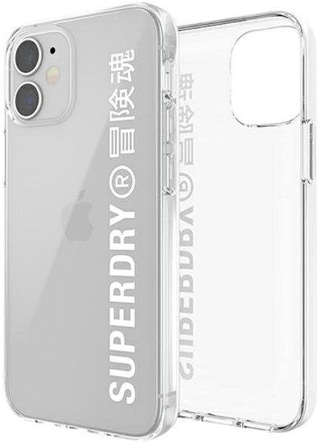 Etui Superdry Snap Clear Case do Apple iPhone 12 mini White (8718846085991) - obraz 2
