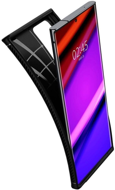 Панель Spigen Rugged Armor для Samsung Galaxy Note 20 Ultra Matte Black (8809710753938) - зображення 2