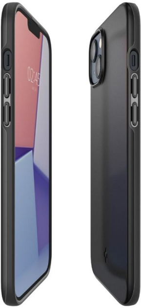 Панель Spigen Thin Fit для Apple iPhone 14 Plus Black (8809811863062) - зображення 2