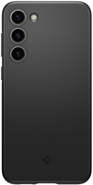 Etui Spigen Thin Fit do Samsung Galaxy S23 Black (8809896741040) - obraz 1