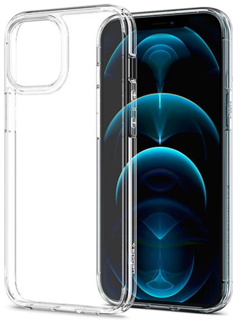 Etui Spigen Ultra Hybrid do Apple iPhone 12 Pro Max Crystal Clear (8809710755963) - obraz 1