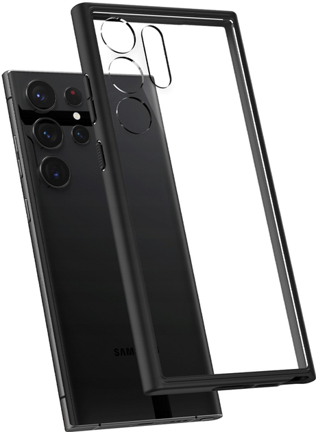 Etui Spigen Ultra Hybrid do Samsung Galaxy S23 Ultra Black (8809896740258) - obraz 1
